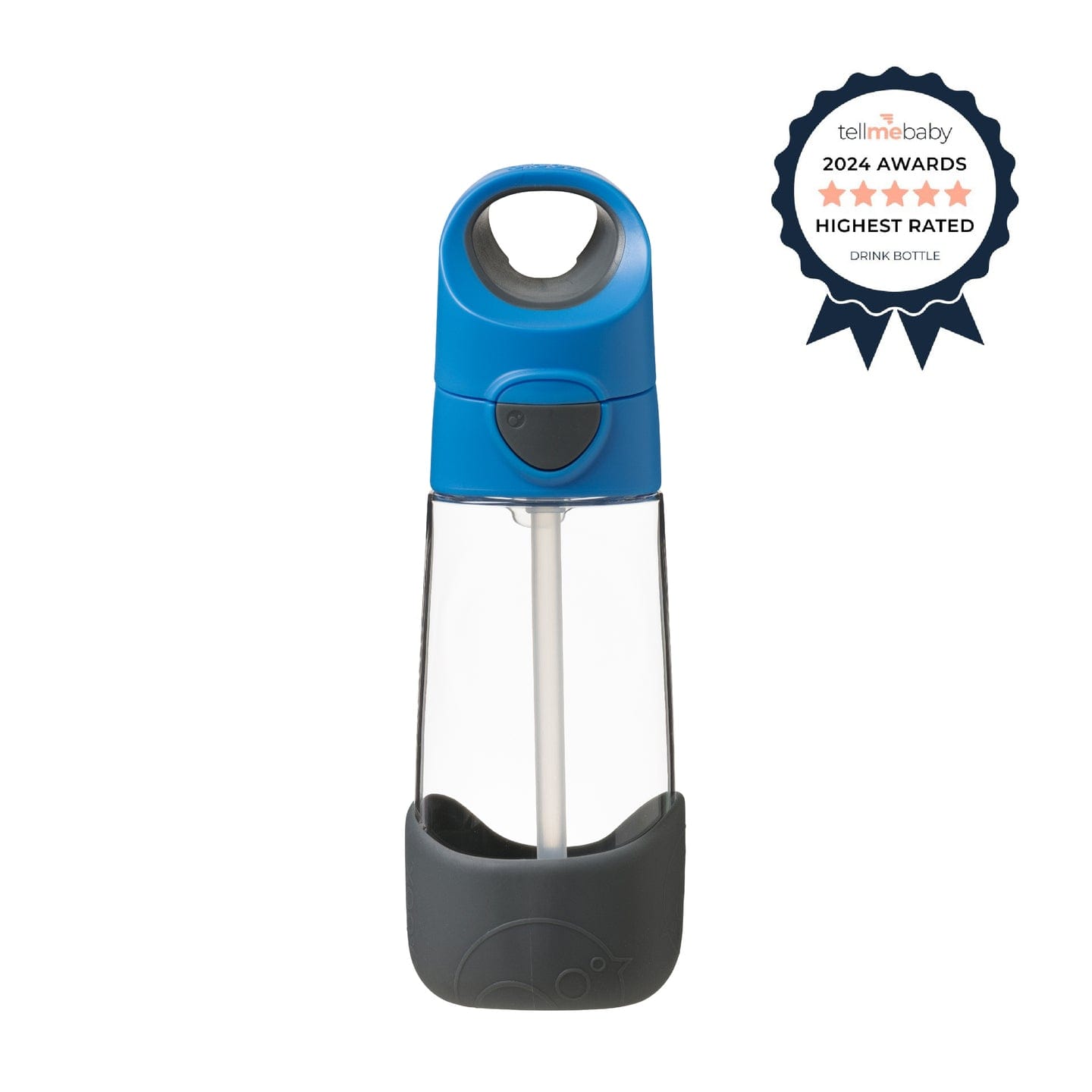 Gourde Bouteille de boisson Tritan™ 450 ml – gris ardoise bleue
