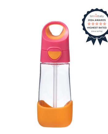 Gourde Bouteille de boisson Tritan™ 450 ml – Rose orange