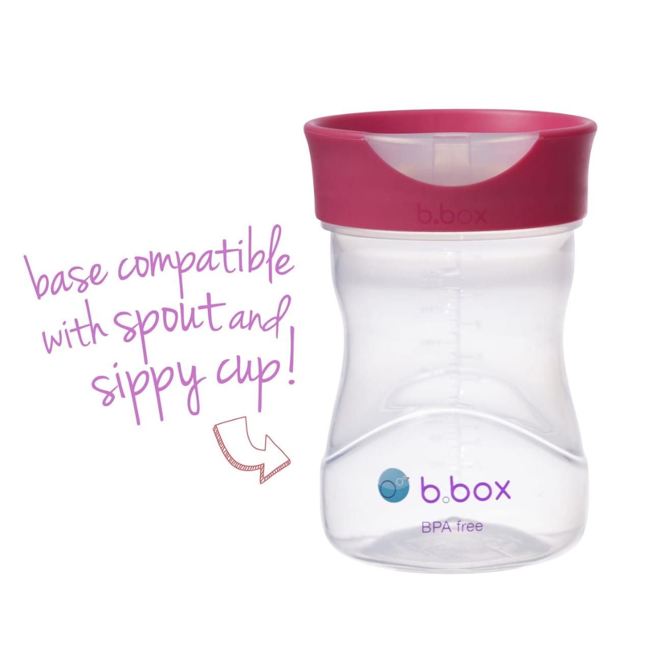 Tasse d'entraînement - Training cup bbox - rose